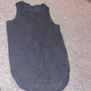 Gap laser cut tank top